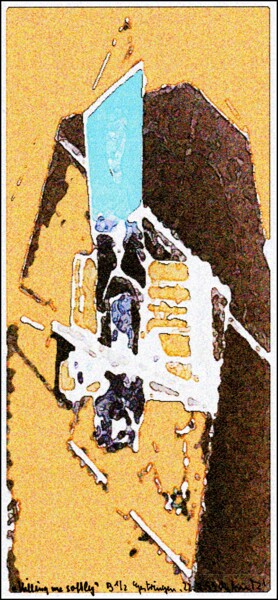 "Killing me softly" 1 von 2 B" Printmaking titled ""Killing me softly"…" by Gerhard Pollheide, Original Artwork, Digital Print