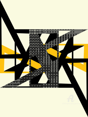 Format #1002 数字艺术 标题为“Format #1002” 由Petr Strnad, 原创艺术品, 2D数字工作
