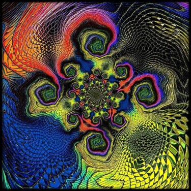 数字艺术 标题为“VARIATION "467"” 由Christa Kloß, 原创艺术品, 2D数字工作