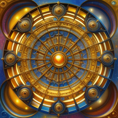 Digital Arts titled "Abstract Abundance…" by Davina Dugnas, Original Artwork, 2D Digital Work