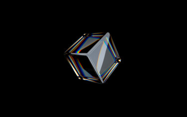 数字艺术 标题为“cube abstract” 由Teri_durmes, 原创艺术品, 数字油画