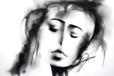 数字艺术 标题为“Thoughts No.6” 由Ninn, 原创艺术品, AI生成的图像