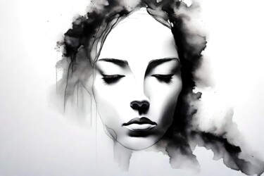 数字艺术 标题为“Thoughts No.10” 由Ninn, 原创艺术品, AI生成的图像