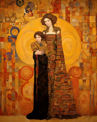 Santuario D'Arte Arts numériques intitulée "Santuario D'Arte" par Andrea La Martina (NEXA ART), Œuvre d'art originale, Collage numérique Mont…