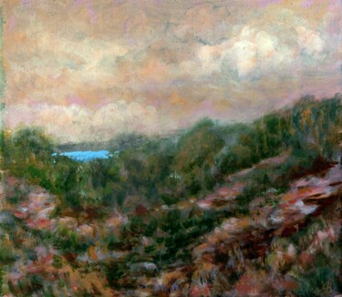 Abstract Landscape 2 / Абстрактный пейзаж 2 Картина под названием "Abstract Landscape…" - Владимир Абаимов, Подлинное произведение искусства, Масло