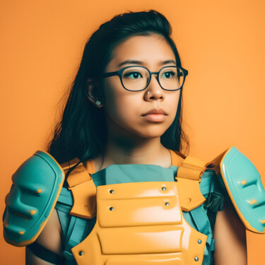 数字艺术 标题为“Marissa Castillo” 由Guillaume Aveline, 原创艺术品, AI生成的图像