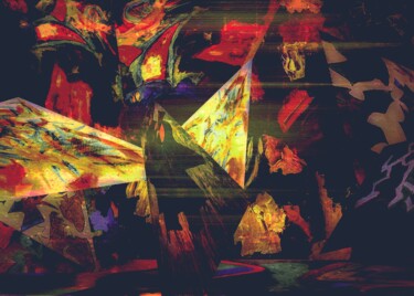 Arts numériques intitulée "On the other side o…" par Zykram, Œuvre d'art originale, Travail numérique 2D