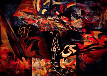 Arts numériques intitulée "Music in the wind" par Zykram, Œuvre d'art originale, Travail numérique 2D