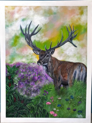 Peinture intitulée "Suivez-moi" par Camille Zéphyr, Œuvre d'art originale, Acrylique