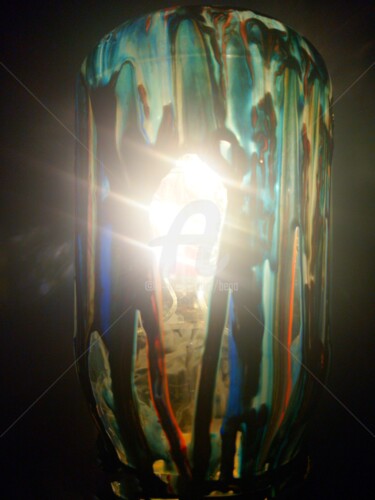 Design titled "Et la lumière fût  ©" by Bega, Original Artwork, Table art
