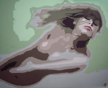 Painting titled "water dream" by Gerard Jouannet, Original Artwork, Acrylic
