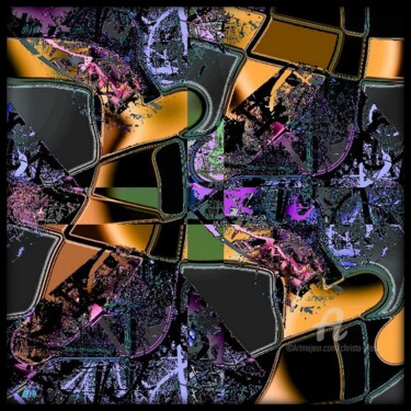 数字艺术 标题为“VARIATION "472"” 由Christa Kloß, 原创艺术品, 2D数字工作