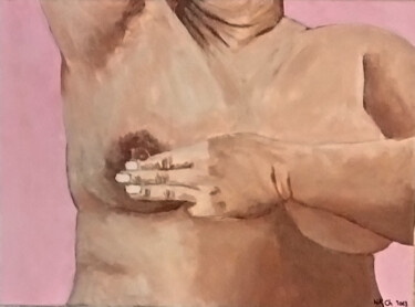 Peinture intitulée "Prévention" par Nusch, Œuvre d'art originale, Acrylique Monté sur Châssis en bois