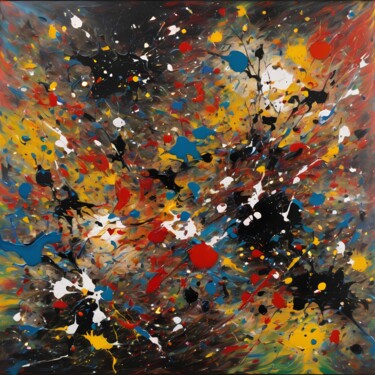 Digital Arts titled "Symphony of Madness" by B.Mansour, Original Artwork, AI generated image