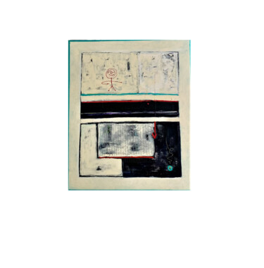 绘画 标题为“La geometría de mi…” 由Guillermina Quindos, 原创艺术品, 丙烯
