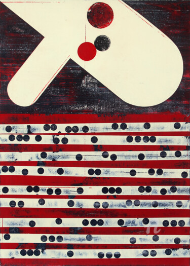 Story Half Told 2. Peinture intitulée "Story Half Told 2." par Petr Strnad, Œuvre d'art originale, Acrylique