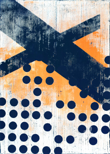 "Space Invaders 1." başlıklı Tablo Petr Strnad tarafından, Orijinal sanat, Akrilik