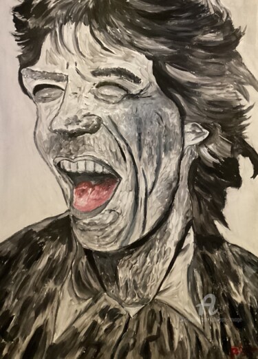 Peinture intitulée "Start me up" par Philippe Savage, Œuvre d'art originale, Acrylique