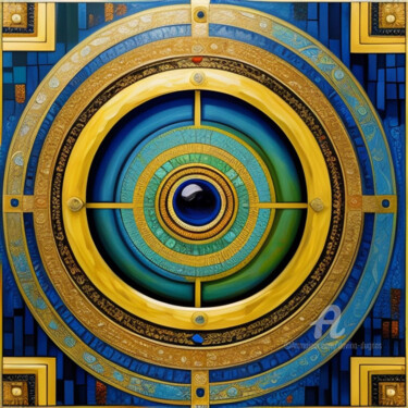 Arte digital titulada "Start your day well" por Davina Dugnas, Obra de arte original, Trabajo Digital 2D