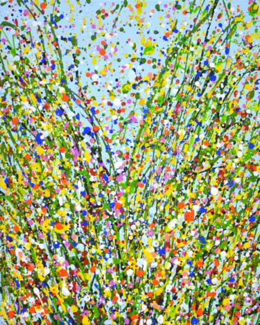 Peinture intitulée "Expression 28." par Iryna Kastsova, Œuvre d'art originale, Acrylique Monté sur Châssis en bois