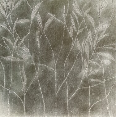 Painting titled "Olive tree Acrylic…" by Iryna Antoniuk (IRENA TONE), Original Artwork, Acrylic