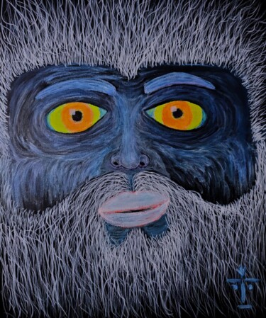 Painting titled "Other" by Troy Wilson-Ripsom, Original Artwork, Acrylic Mounted on Wood Stretcher frame