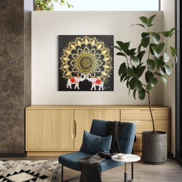 "Mandala quântica ar…" başlıklı Tablo Ana Catarina De Sá tarafından, Orijinal sanat, Akrilik