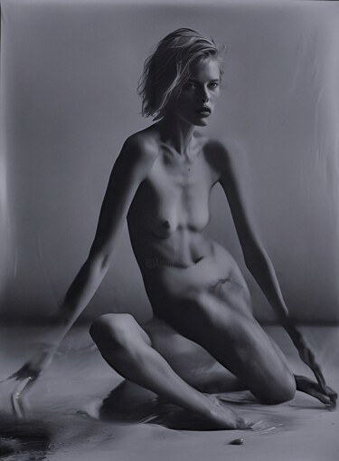 Digital Arts titled "Disappearing" by Anton Pustovalov, Original Artwork, AI generated image