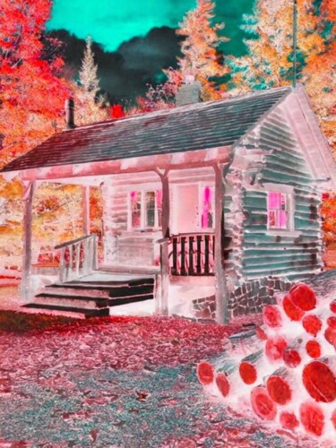 Painting titled "Hause" by Cornelius Mugabi, Original Artwork, Oil