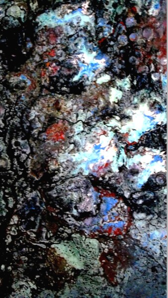 Abstrait 164 Peinture intitulée "Abstrait 164" par Robert Daout, Œuvre d'art originale, Acrylique Monté sur Châssis en bois