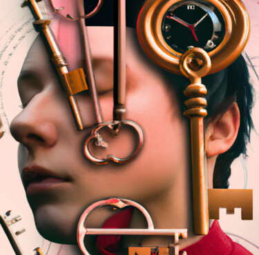 Digitale Kunst mit dem Titel "A Voyage into the P…" von Gerard Yadav, Original-Kunstwerk, KI-generiertes Bild