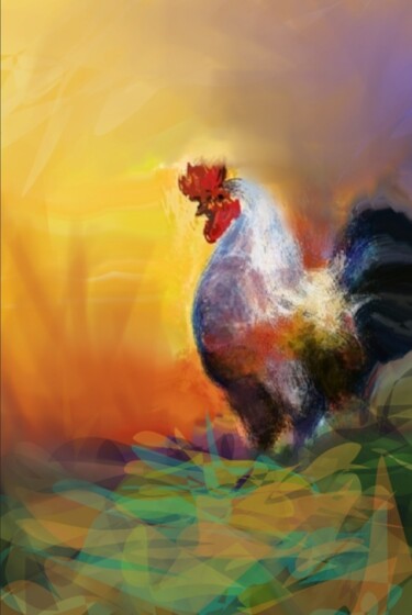 "Le patron" başlıklı Dijital Sanat Jacky Patin tarafından, Orijinal sanat, Dijital Resim