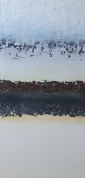Peinture intitulée "Horizon - peinture…" par Alain Chenard, Œuvre d'art originale, Acrylique Monté sur Châssis en bois