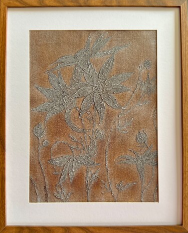 Painting titled "Actinotus Original…" by Iryna Antoniuk (IRENA TONE), Original Artwork, Acrylic