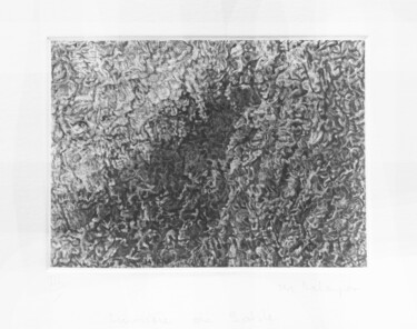 Printmaking titled "lumière de sable" by Mine Palayer, Original Artwork, Engraving