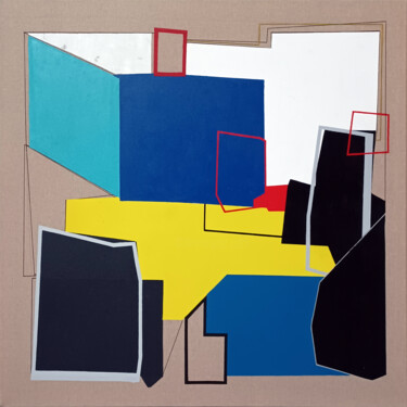 Peinture intitulée "5659c" par Luis Medina, Œuvre d'art originale, Acrylique Monté sur Châssis en bois