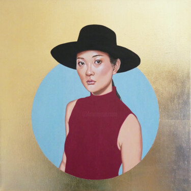 绘画 标题为“Time out” 由Valentina Porcelli, 原创艺术品, 丙烯 安装在木质担架架上