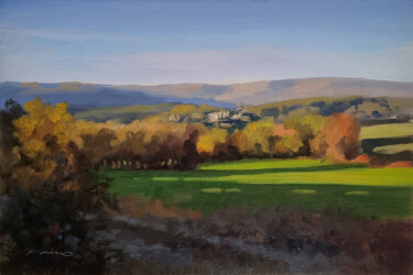 Peinture intitulée "#4067 - End of the…" par Pascal Giroud, Œuvre d'art originale, Huile