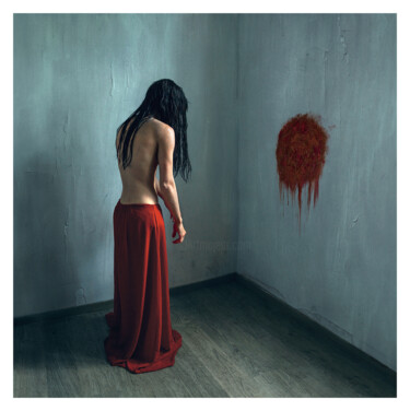 Fotografia intitulada "La tâche 2/3" por Bettina Dupont, Obras de arte originais, Fotografia digital