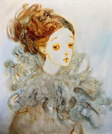 Always with you" 绘画 标题为“Always with you"” 由Isolde Pavlovskaya, 原创艺术品, 油 安装在纸板上
