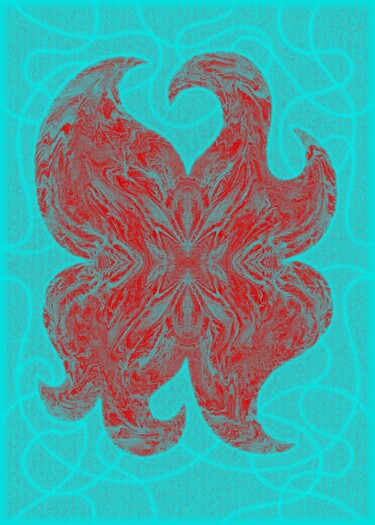 数字艺术 标题为“MUTATED EMBELLISHME…” 由Elwe, 原创艺术品, 2D数字工作