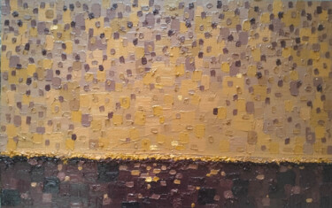 Painting titled "SUNSET" by Jakub Ziętek, Original Artwork, Oil