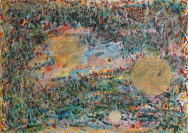 Painting titled "GLAGUH" by Philippe Le Bec, Original Artwork, Acrylic