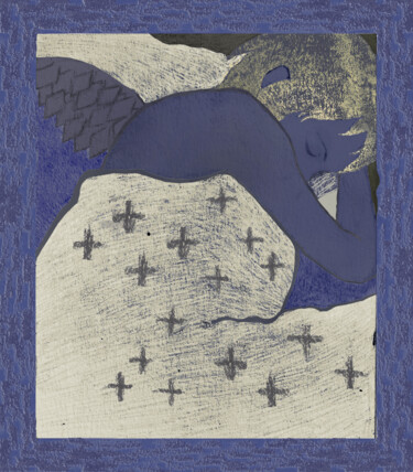 「Rakka Sleeping Reco…」というタイトルの描画 Piotr Szerszynskiによって, オリジナルのアートワーク, 2Dデジタルワーク