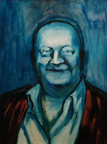 绘画 标题为“Lucky man” 由Vyacheslav Kostyuchenko, 原创艺术品, 油