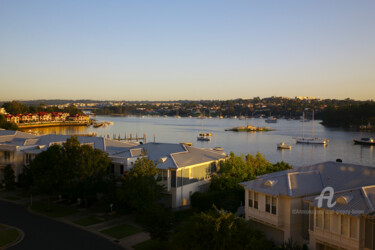 Ferry and River - Breakfast Point - Australia 1 摄影 标题为“Ferry and River - B…” 由Scott Gregory Banner, 原创艺术品, 数码摄影