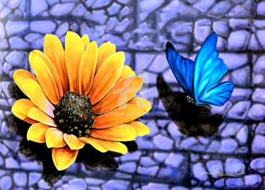 Photography titled "The Wall Art of But…" by Clement Tsang, Original Artwork, Digital Photography
