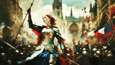 Royaume de France (Kingdom of France) Arts numériques intitulée "Royaume de France (…" par Shortgrey, Œuvre d'art originale, Image générée par l'IA