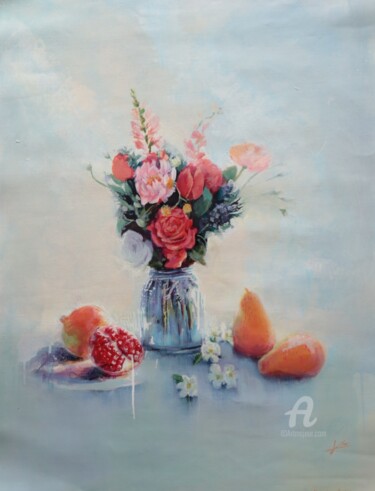 绘画 标题为“Abundance” 由Karen Lara Martin, 原创艺术品, 丙烯
