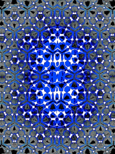 Geometric 203a3x3 摄影 标题为“Geometric 203a3x3” 由Ken Lerner, 原创艺术品, 数码摄影